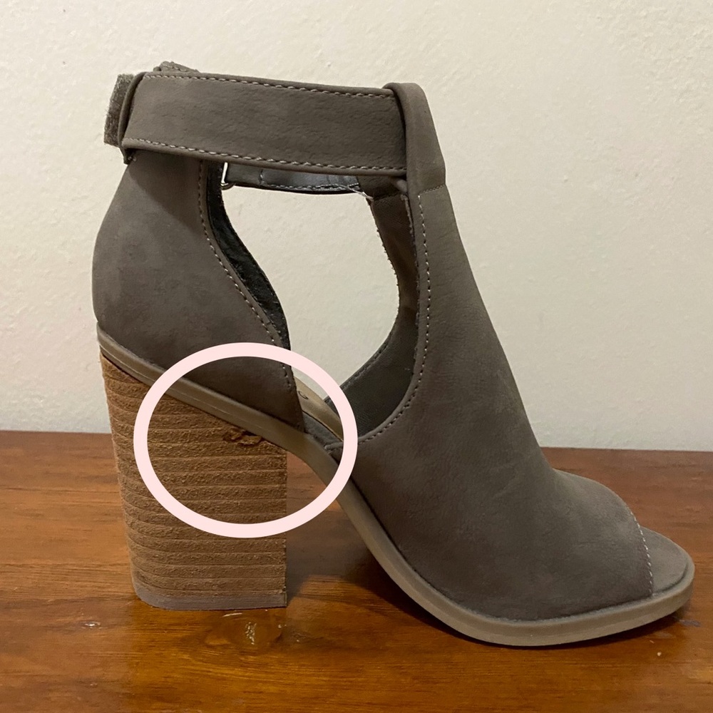 Call It Spring- Open Toe Booties - image 7